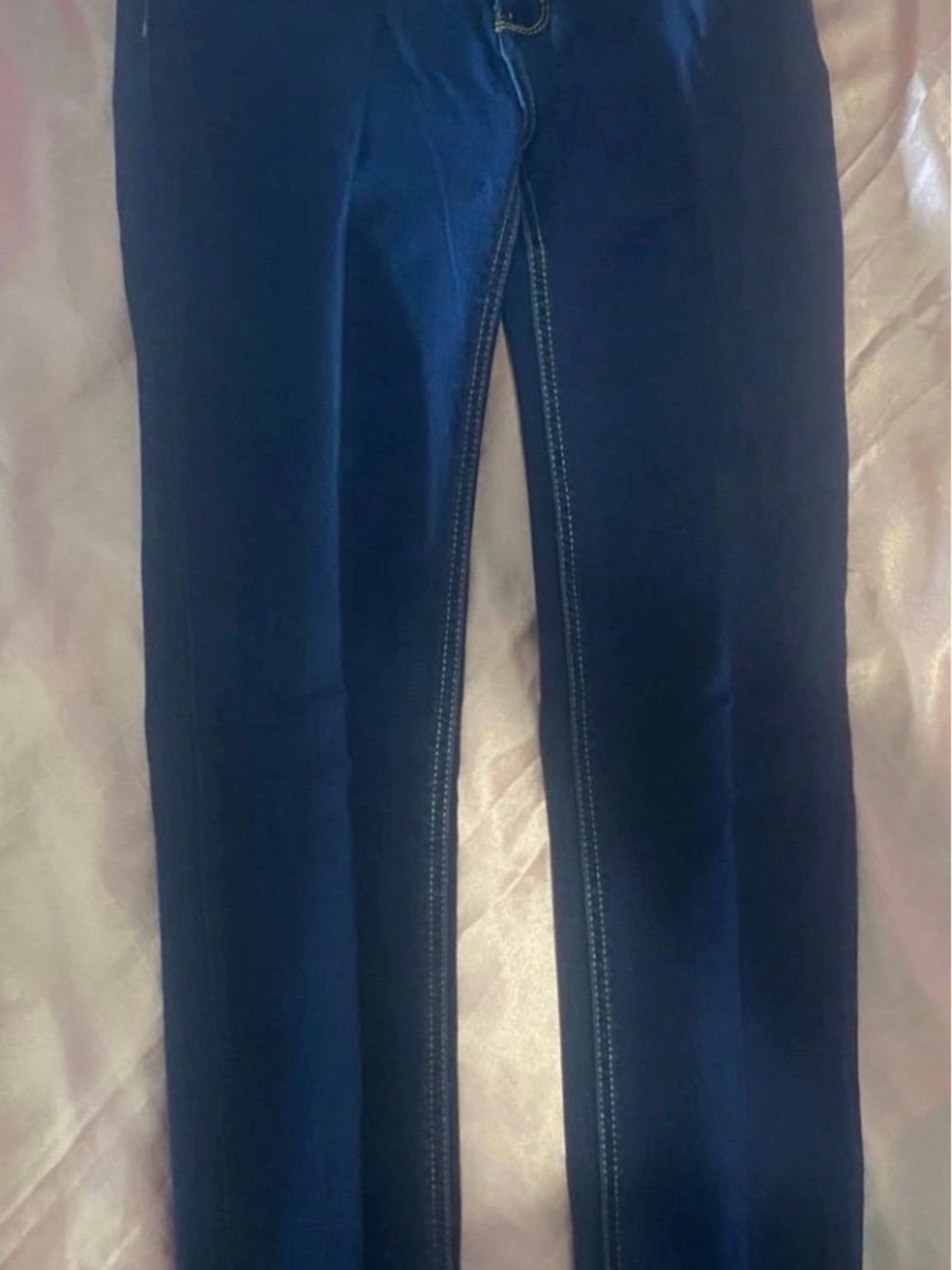 Jordache Men's Straight Leg Jeans in Dark Blue